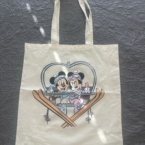 Disney Mickey and Minnie Ski Tote Bag